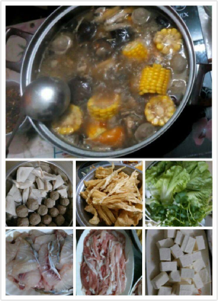 自制鸡汤火锅底