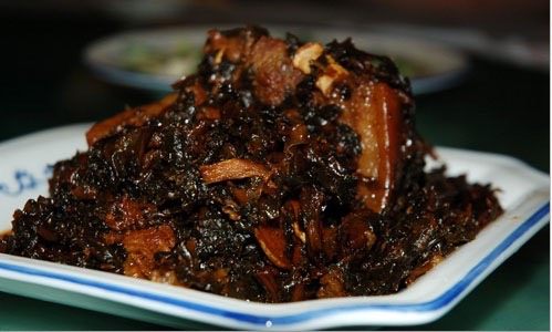 梅干菜炒肉