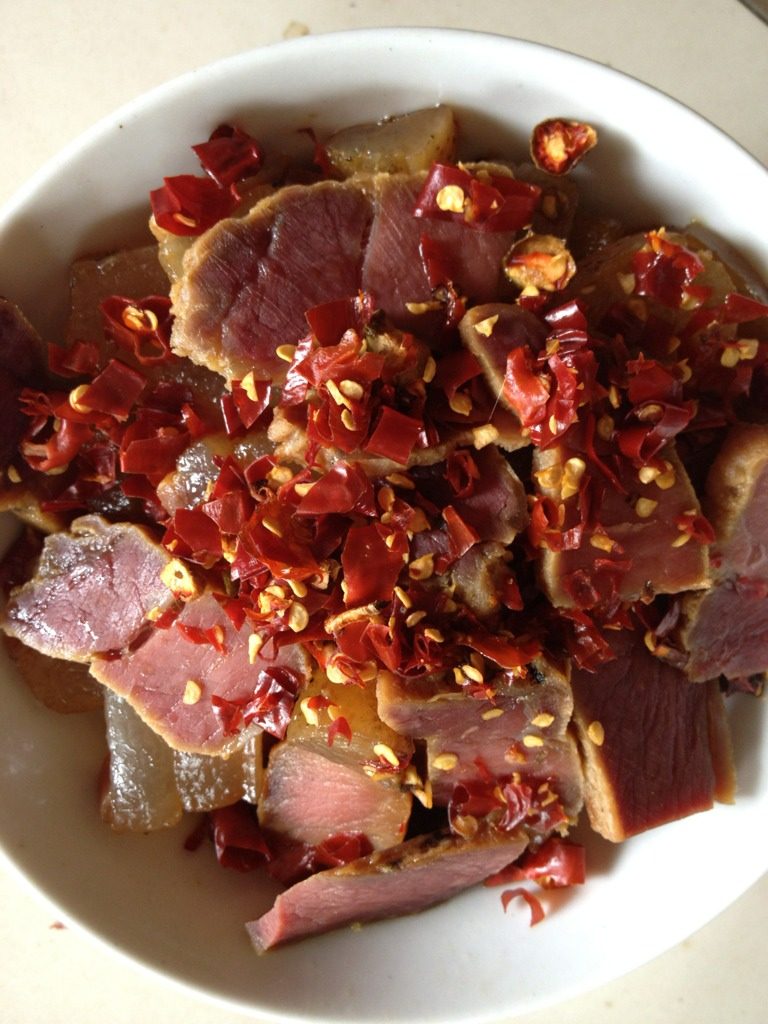 清蒸腊肉