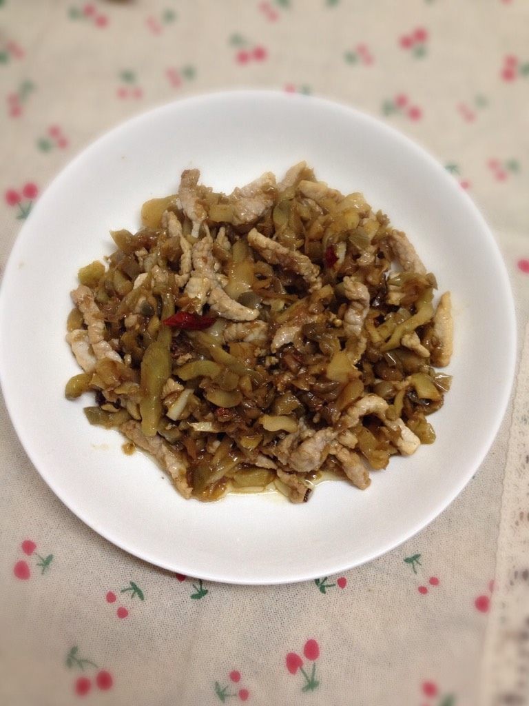 肉丝榨菜