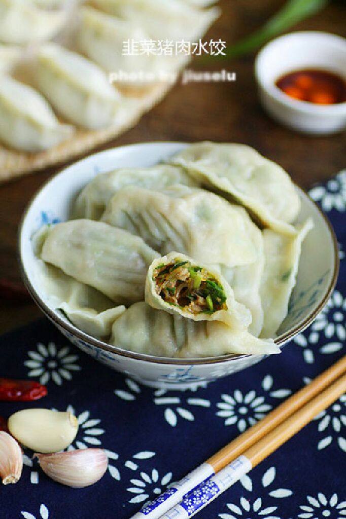韭菜猪肉粉条水饺