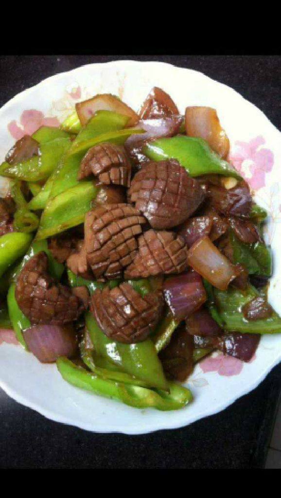 爆炒腰花