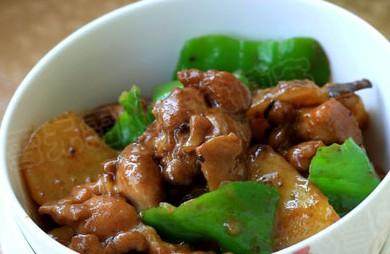 土豆炖鸡腿