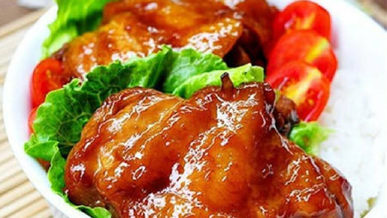 日式照烧鸡腿饭