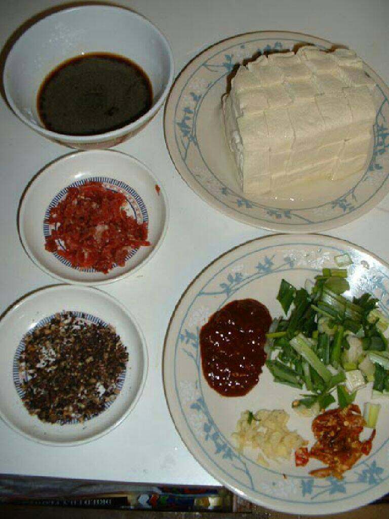 四川～麻婆豆腐,准备材料