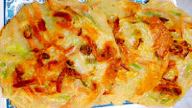 土豆饼,出锅装盘