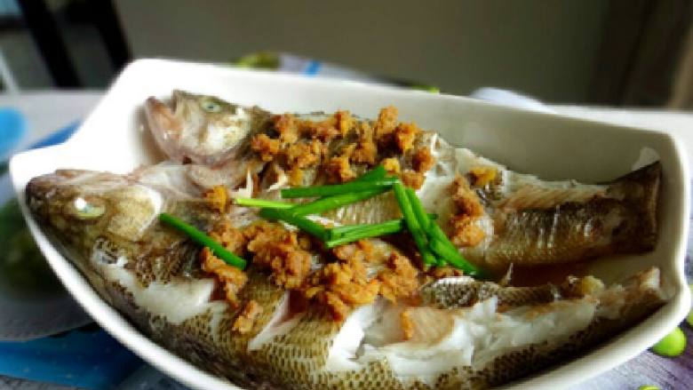 清蒸橄榄鱼