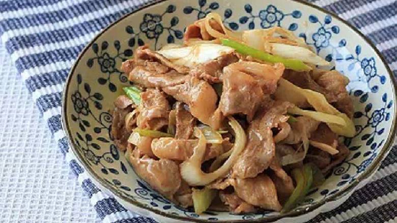 葱爆羊肉片