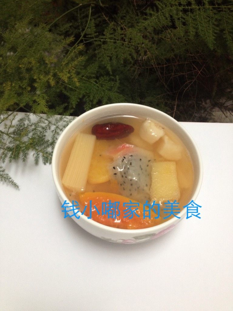 水果羹,水果羹出锅了,是不是觉得很好吃呢,