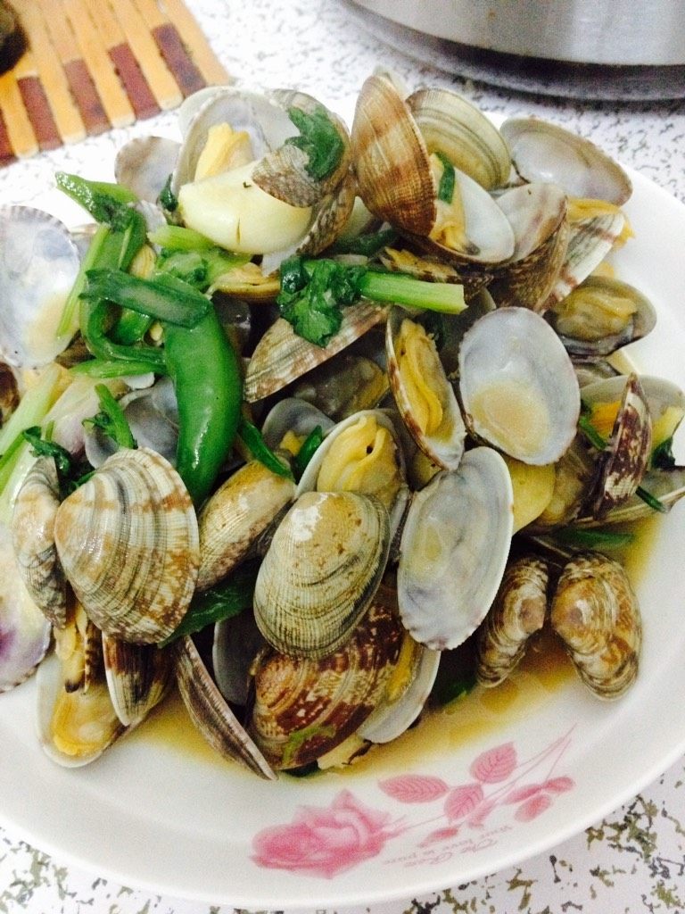 暴炒花甲