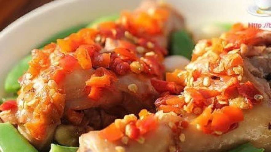 剁椒蒸鸡腿