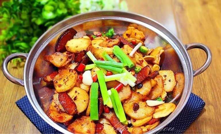 家常干锅土豆片