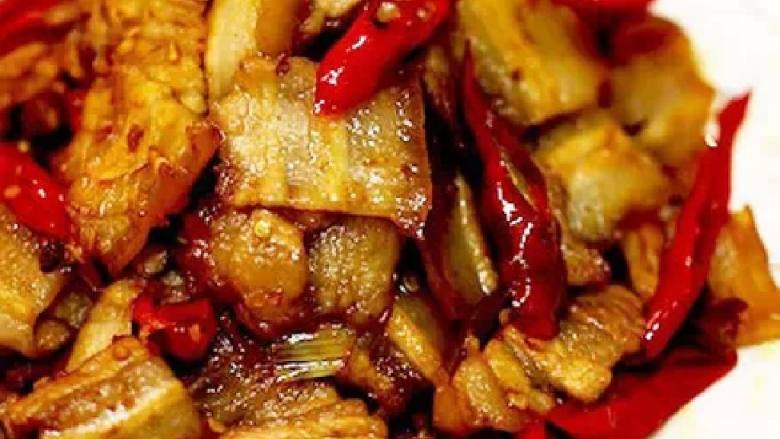 小炒五花肉