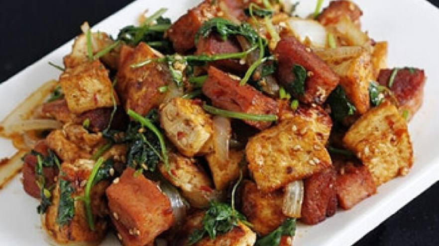 酱香孜然豆腐