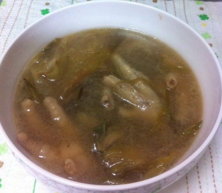 霸王花鸡脚汤
