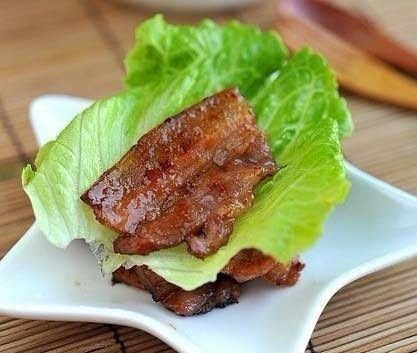 秘制煎五花肉