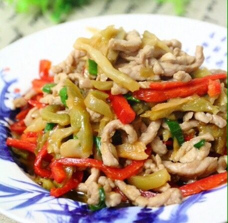 超级下饭的榨菜肉丝