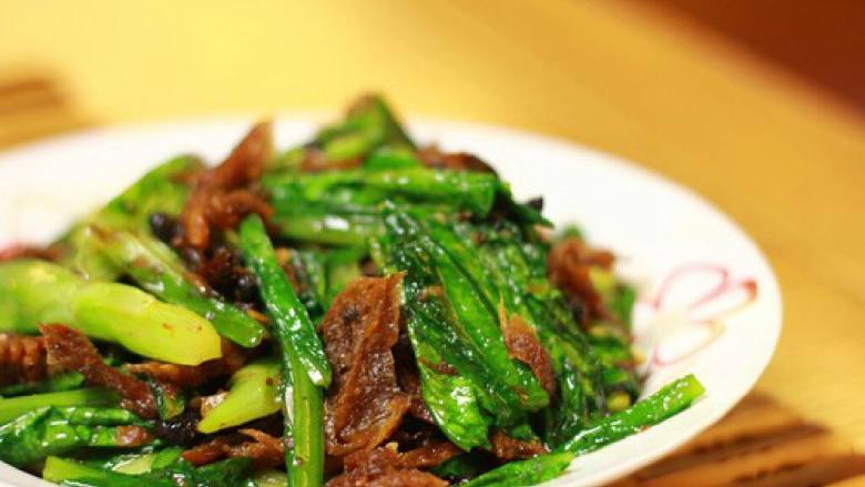 豆豉鲮鱼烧油麦