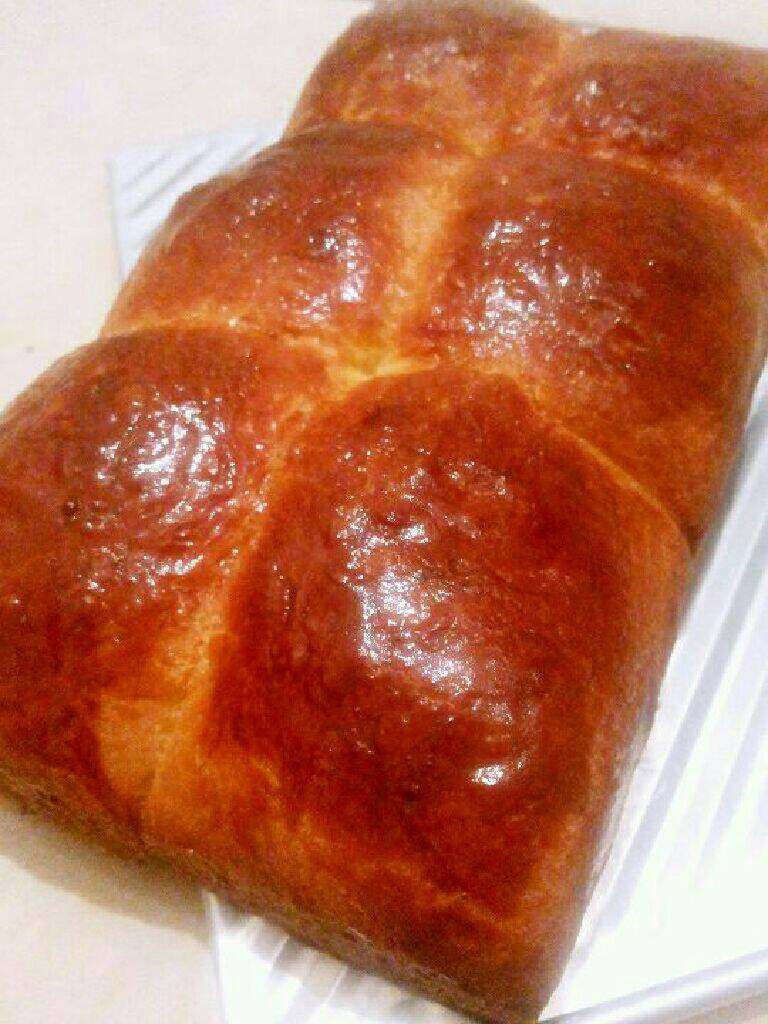 正宗法国传统Brioche,好了可以开始吃了。