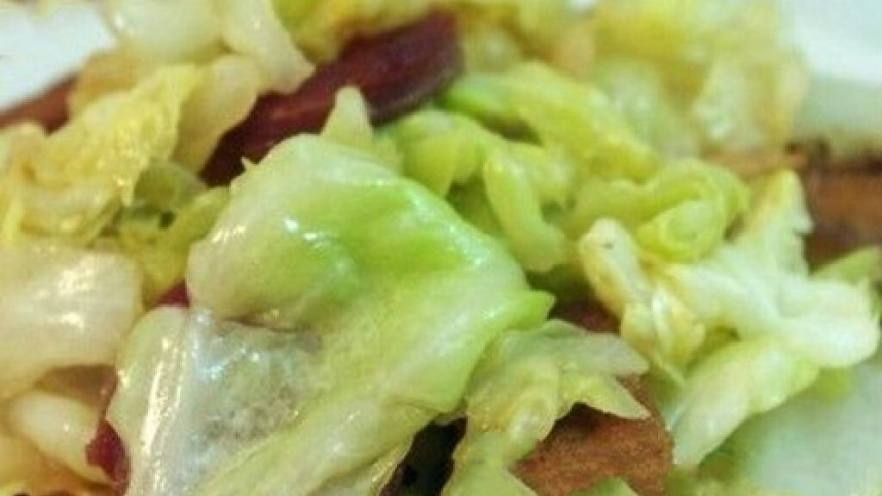 家常小炒圆白菜