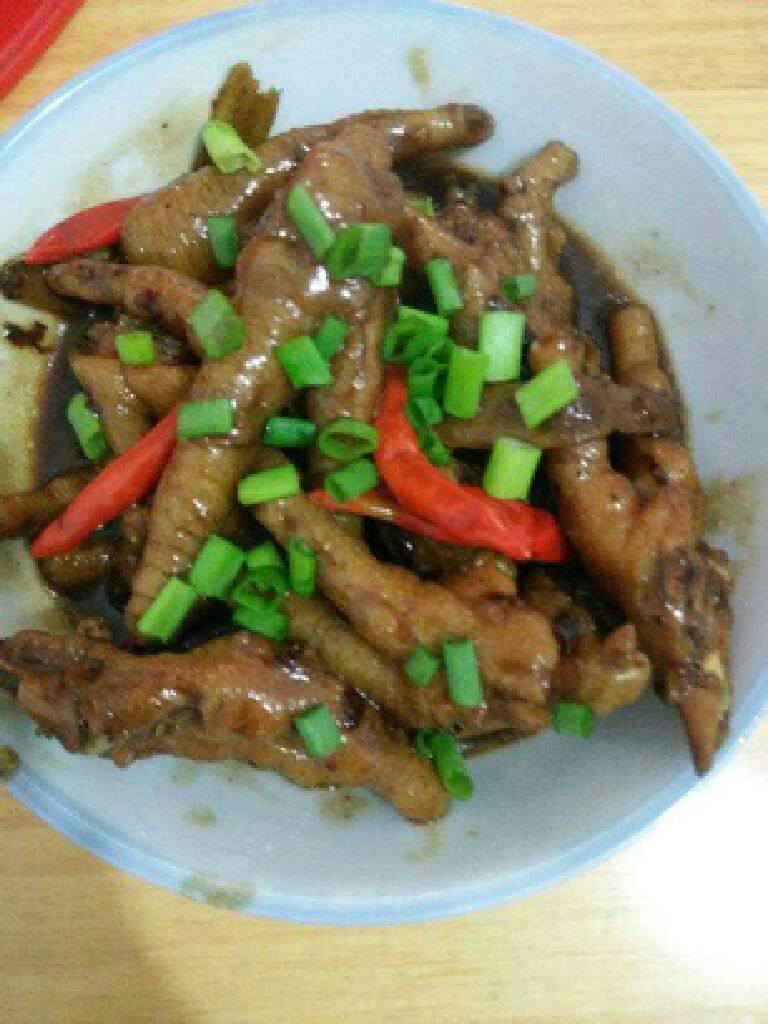 自创卤鸡脚