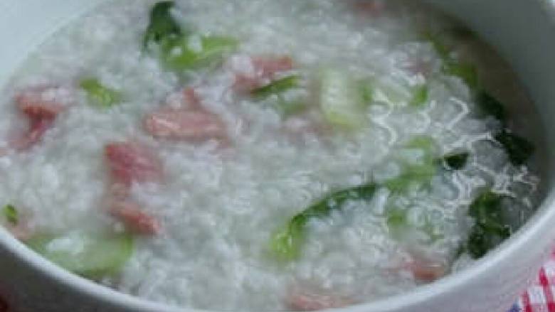 蔬菜肉丸粥