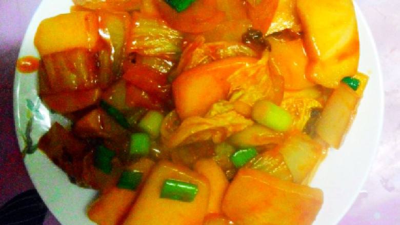 韩国辣炒年糕片家庭版