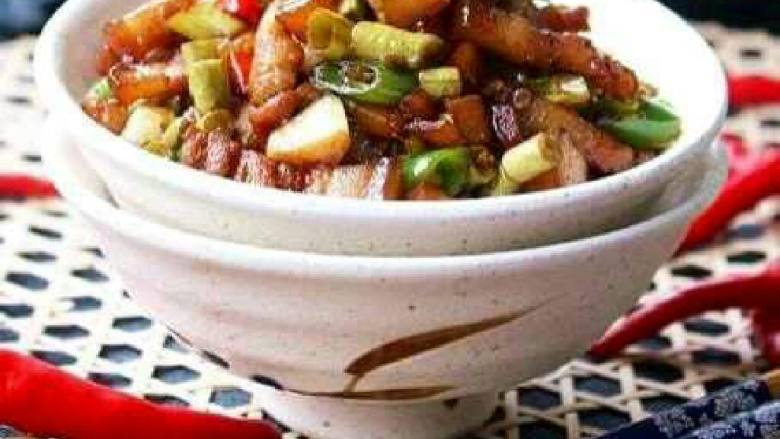 酸豆角炒五花肉