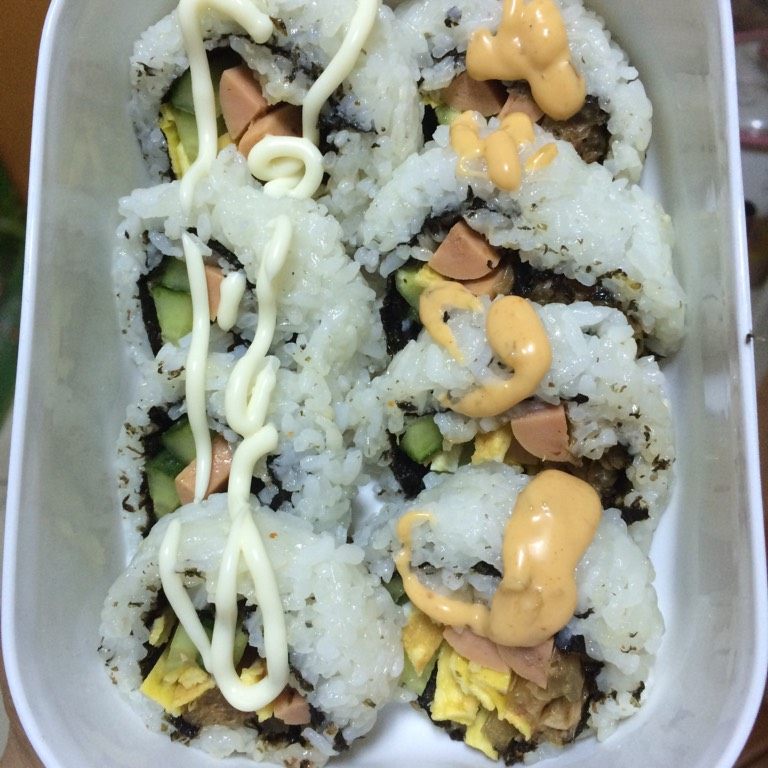 泡菜反卷寿司