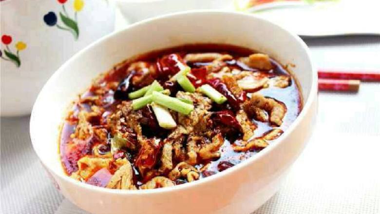 “御膳房”水煮肉片