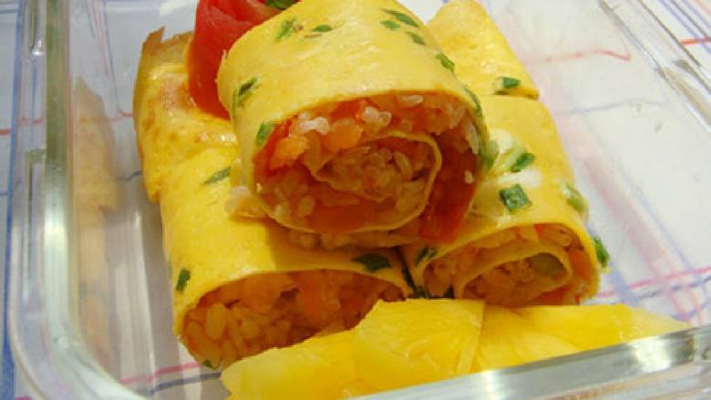 西红柿饭卷