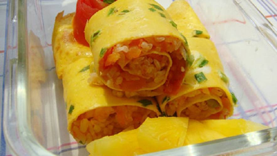 西红柿饭卷