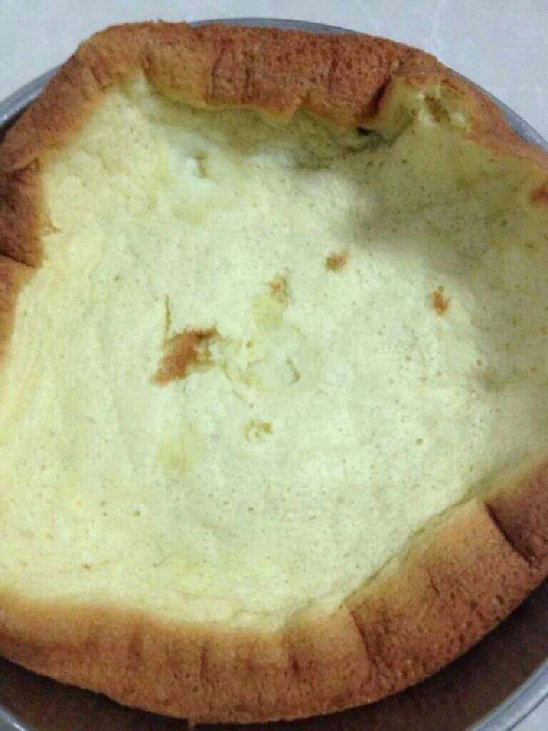 电饭锅做蛋糕,成品。