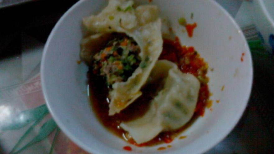 芹菜木耳胖饺子