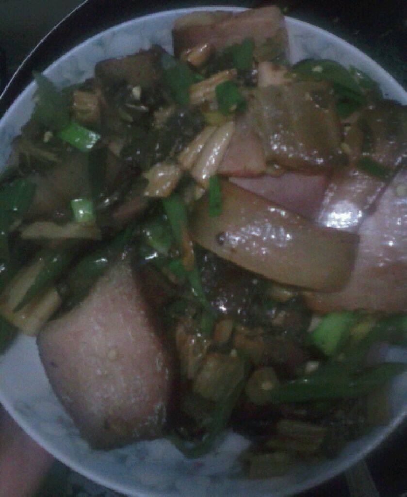 梅菜炒腊肉