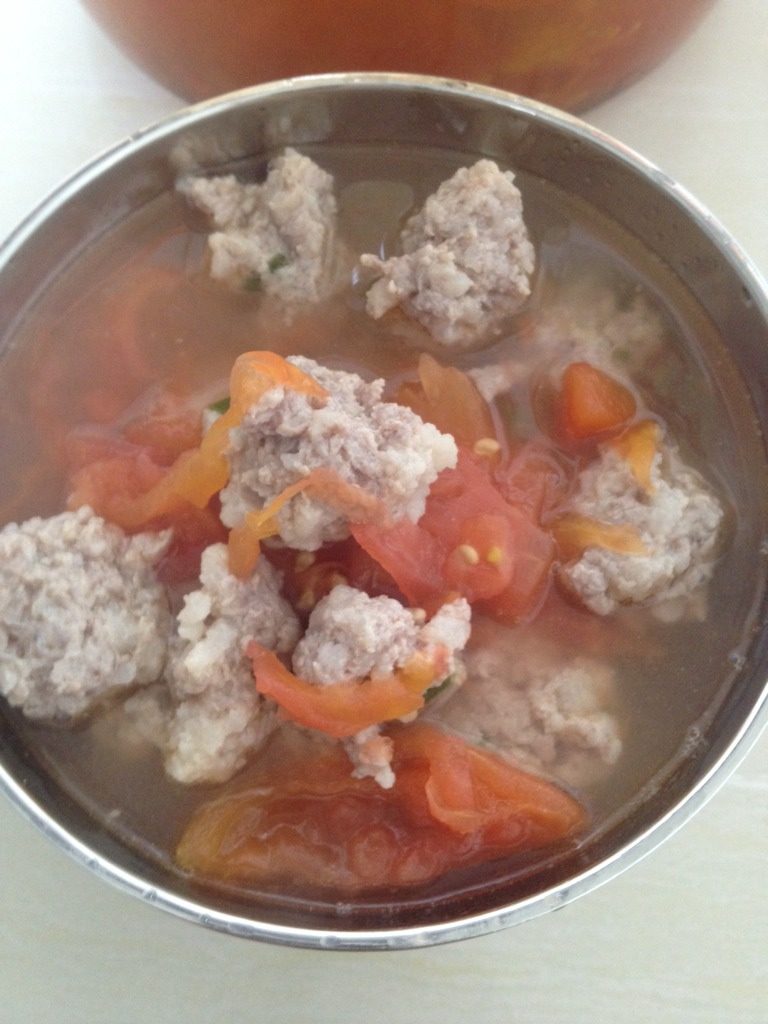 番茄肉丸汤