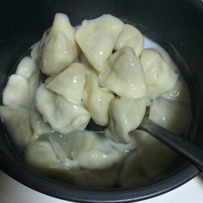 电饭锅煮饺子