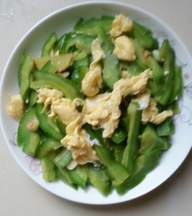 苦瓜炒蛋