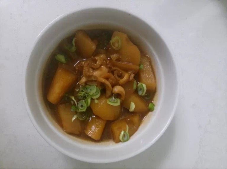 鲍鱼炖土豆