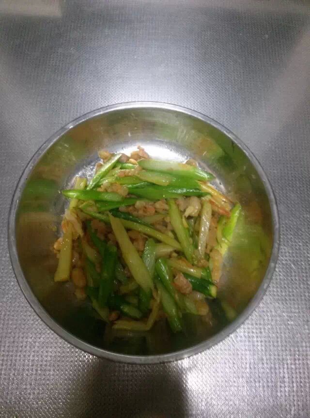 芦笋炒虾仁