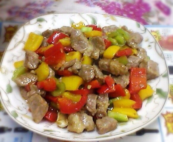 小炒牛肉