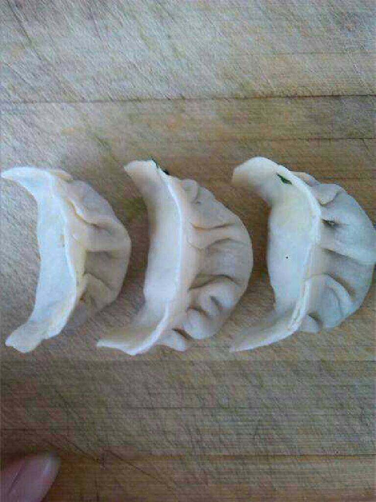 月牙蒸饺~教你包会,看,漂亮吗?