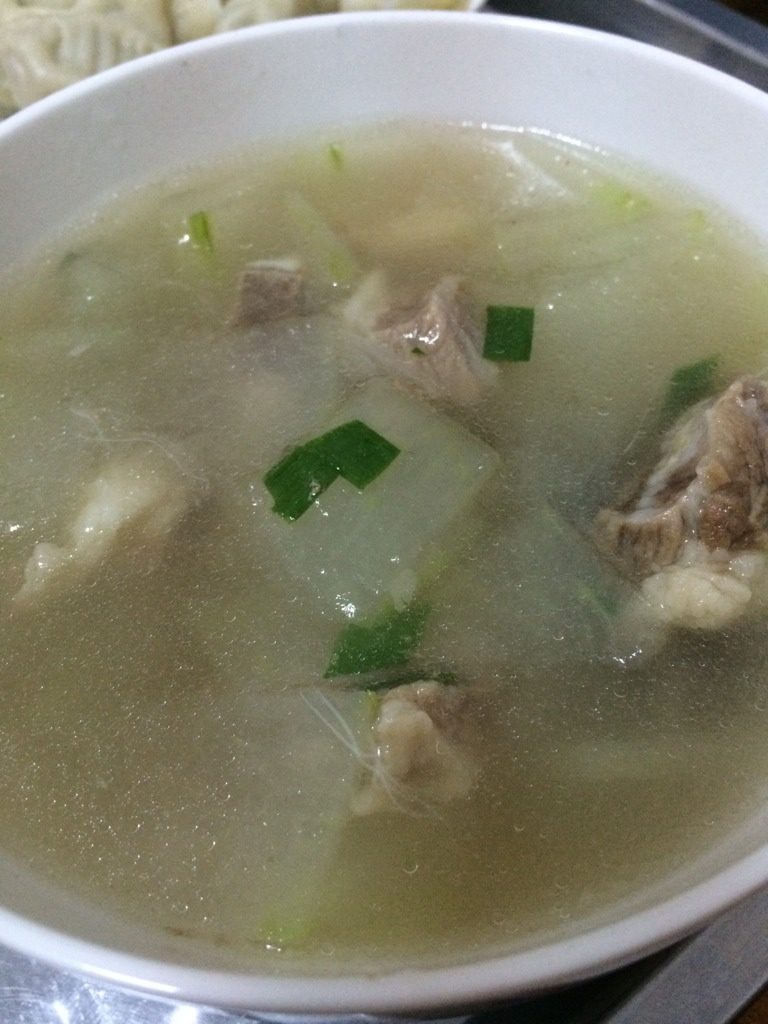 牛腩炖冬瓜
