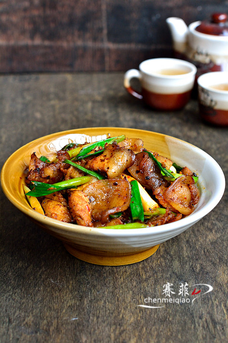 蒜苗回锅肉