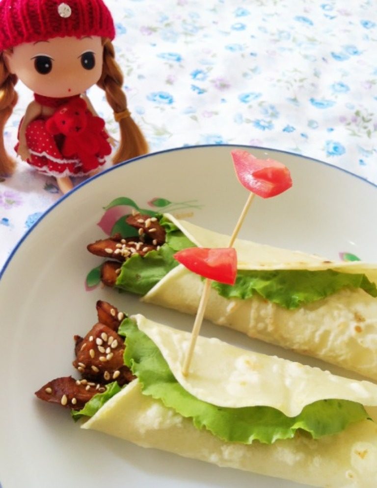 新奥尔良鸡肉卷