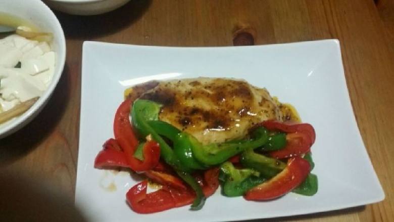 黑胡椒鸡胸肉
