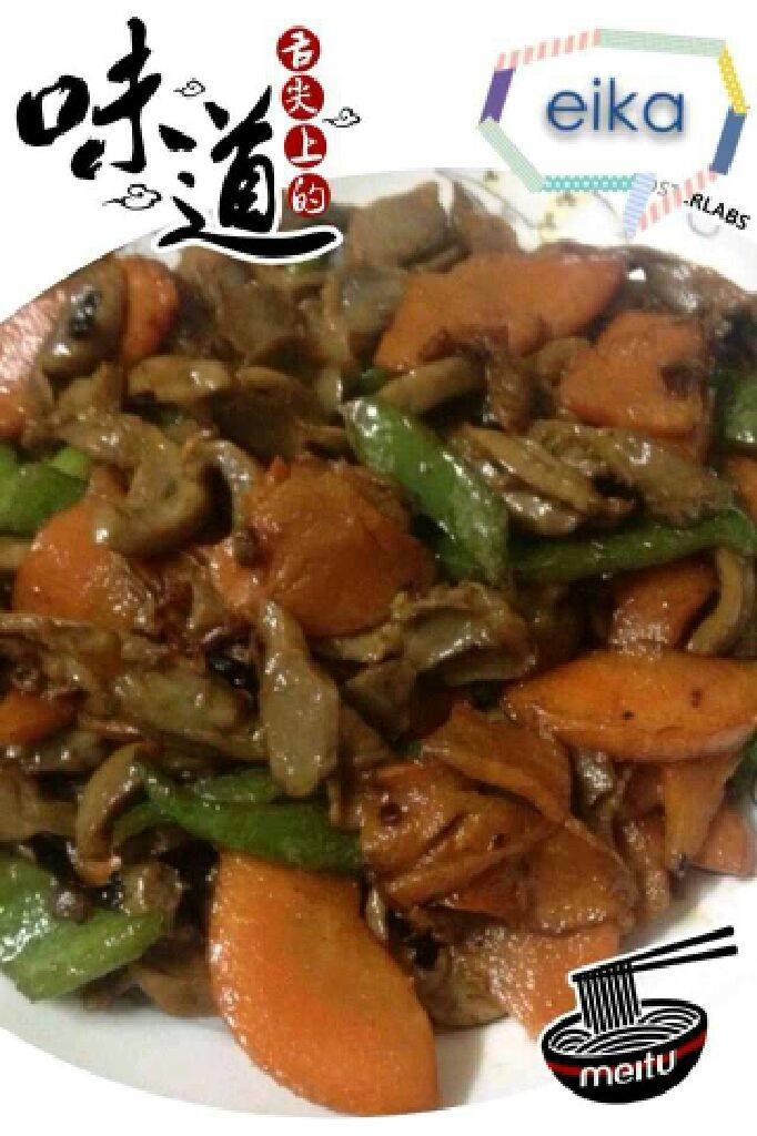 炒鸡胗