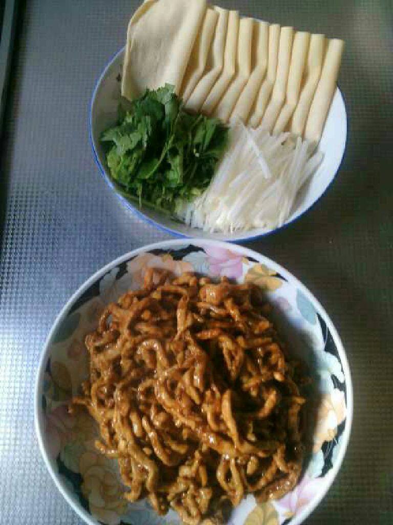 京酱肉丝