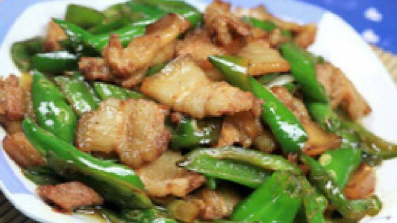 辣椒炒肉,好吃的辣椒炒肉,大家尝尝。