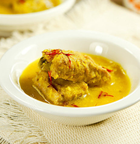 红花排骨南瓜浓汤 